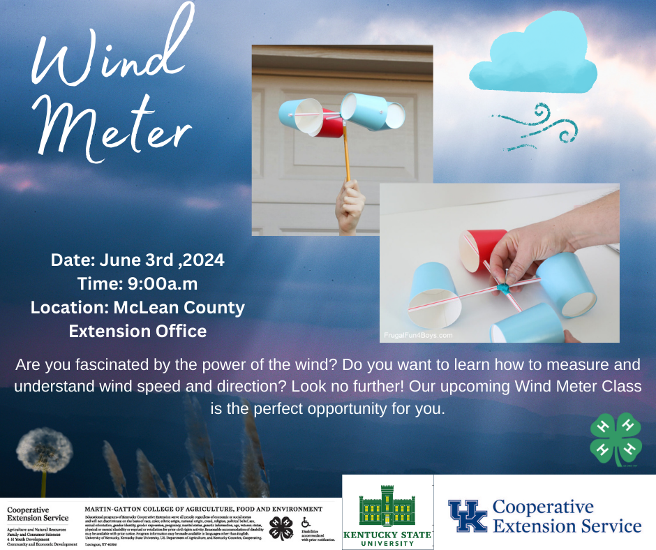 Wind Meter! | McLean County Extension Office