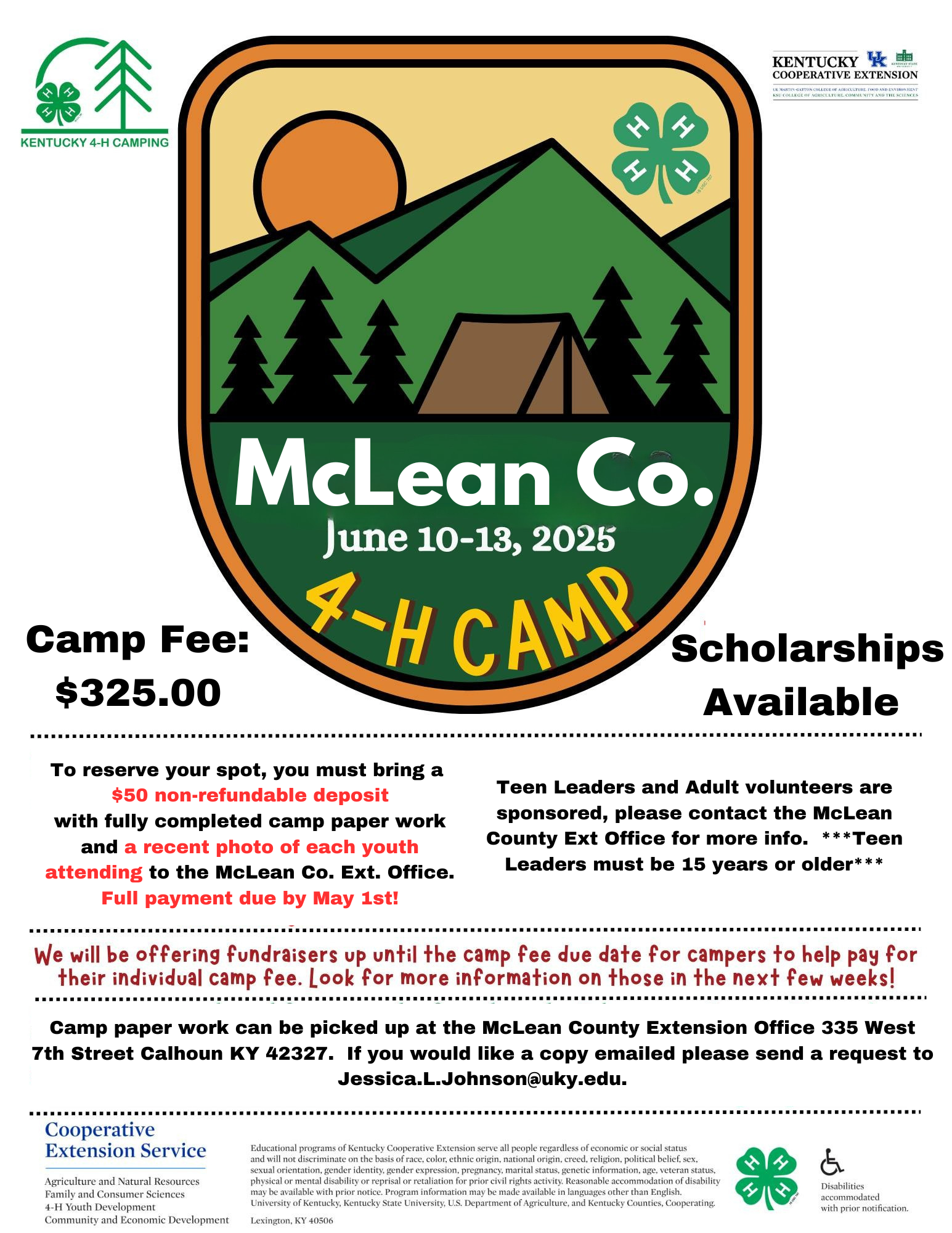 4-H 2025 Flyer